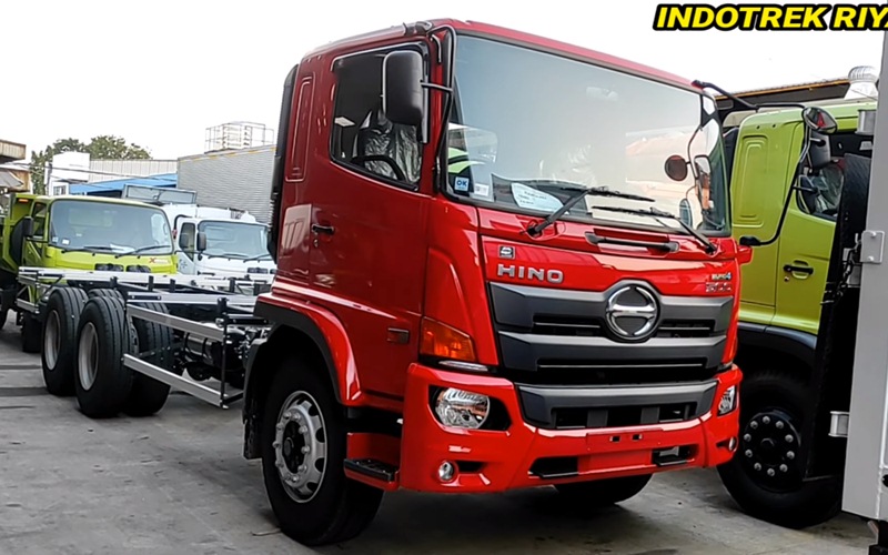 Gambar Hino 500 Warna Merah FL 260 JN ABS