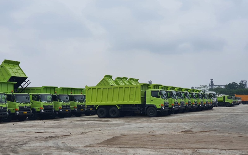 FOTO GAMBAR HINO TRONTON DUMP 